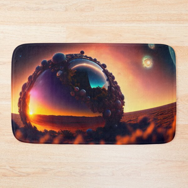 Item preview, Exoplanet Kepler-90E sureal, fictional, colorful. designed and sold by ArtCreator2023.
