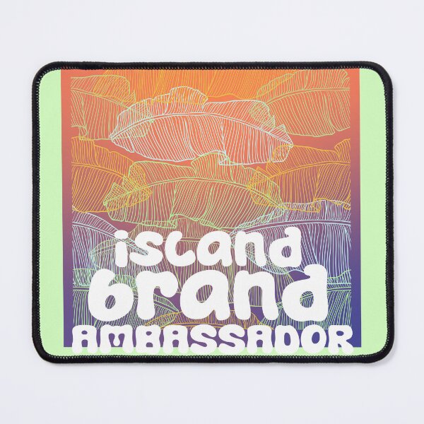 Item preview, Tropical Island Vintage Banana Leaf Beachlife designed and sold by Renata Illustrata.
