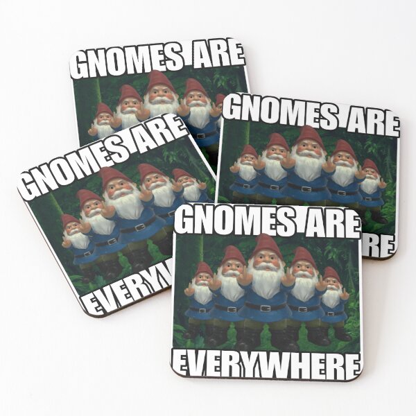 Item preview, Gnomes Are Everywhere - Funny Meme Viral Trend - Broken Humor Shitpost designed and sold by StylishPlatypus.