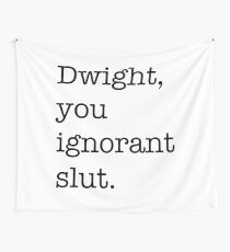 Dwight The Office Quote Wall Tapestry