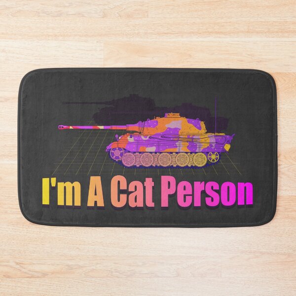 Item preview, Synthwave Konigstiger Im a cat person designed and sold by FAawRay.