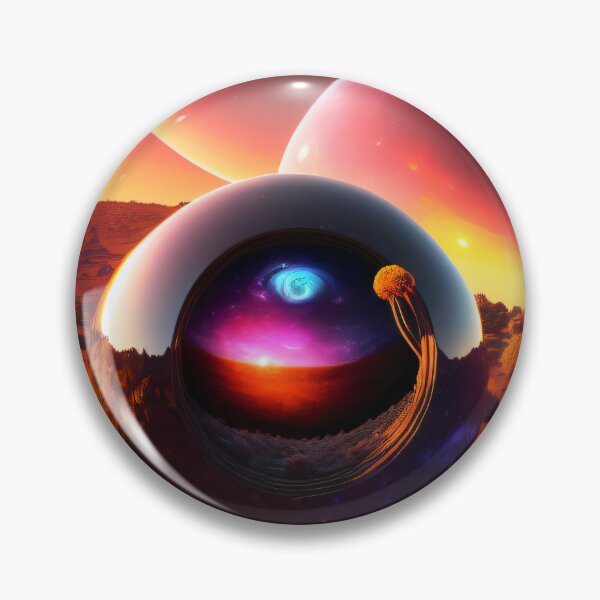 Artikelvorschau, Exoplanet Kepler-90F sureal, fiktiv, bunt. entworfen und verkauft von ArtCreator2023.