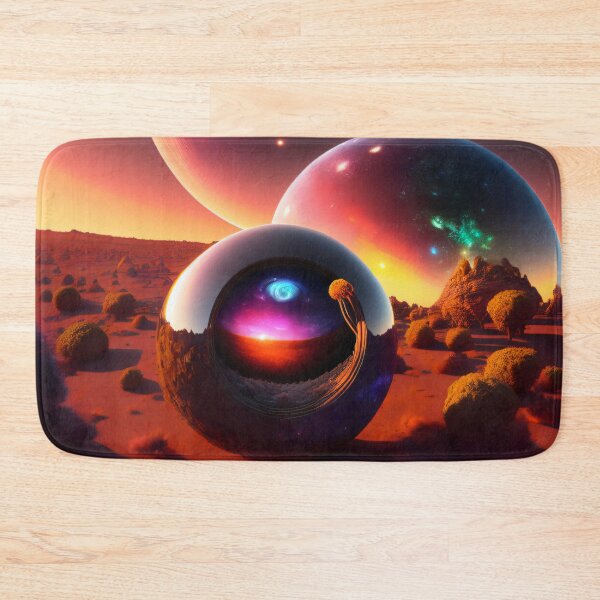Item preview, Exoplanet Kepler-90F sureal, fictional, colorful. designed and sold by ArtCreator2023.