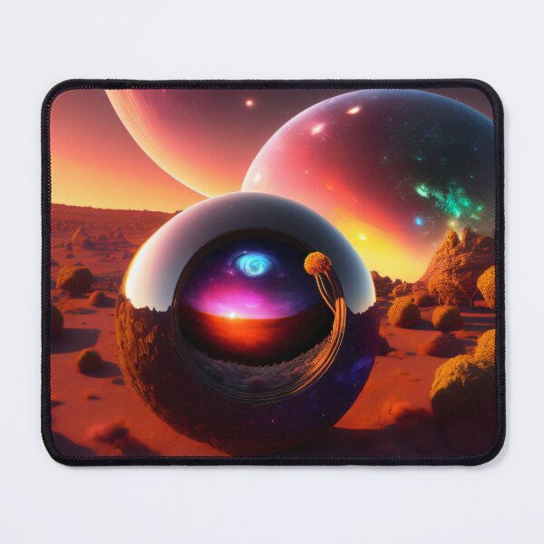 Item preview, Exoplanet Kepler-90F sureal, fictional, colorful. designed and sold by ArtCreator2023.