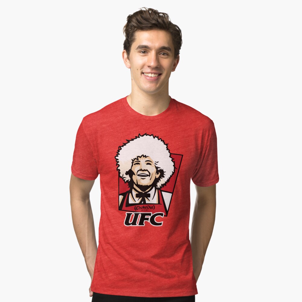 "UFC-KFC - Khabib Nurmagomedov" T-shirt by chokeoutwear ...