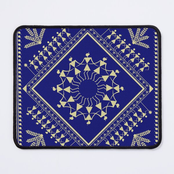 Item preview, Traditional 'Warli' Folk Art Drawing of Maharashtra India designed and sold by deepakrode7.