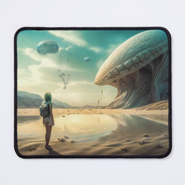 Item preview, Surreal Fantasy Illustration of Alien Beings designed and sold by AdrianGrosu.