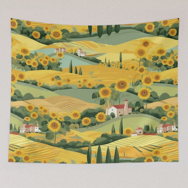 Item preview, Village of Sunflowers #52 designed and sold by BeetBlue.