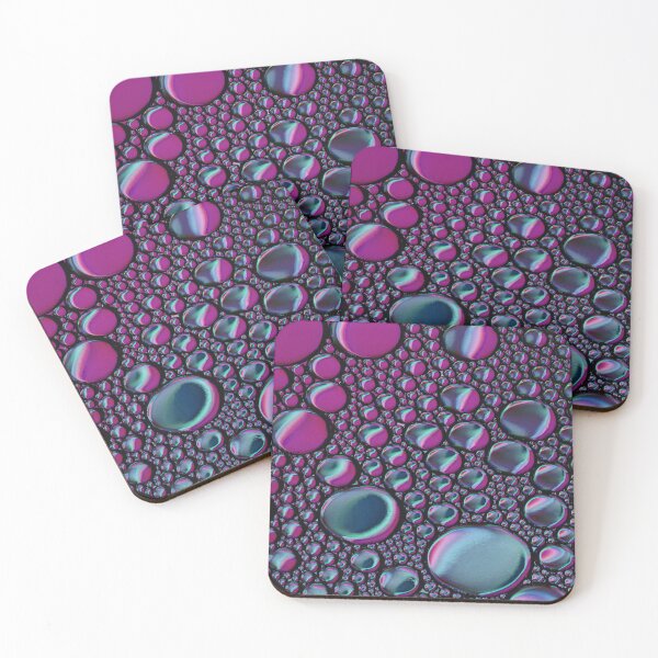 Item preview, Water Condensation Bubbles Magenta designed and sold by MoodyWelcome.
