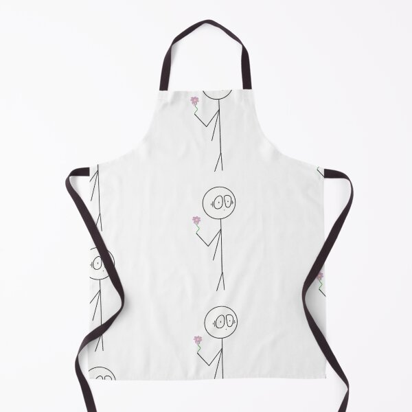 Item preview, Stick figure holding a flower designed and sold by JadedLilacsArt.