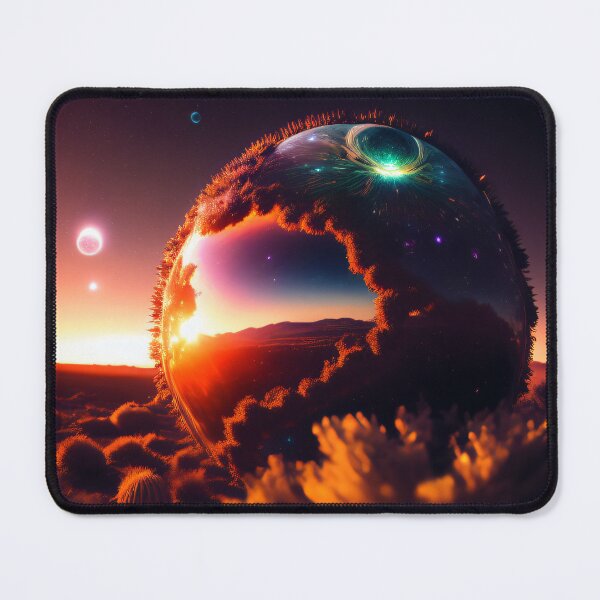 Item preview, Exoplanet Kepler-90H sureal, fictional, colorful. designed and sold by ArtCreator2023.