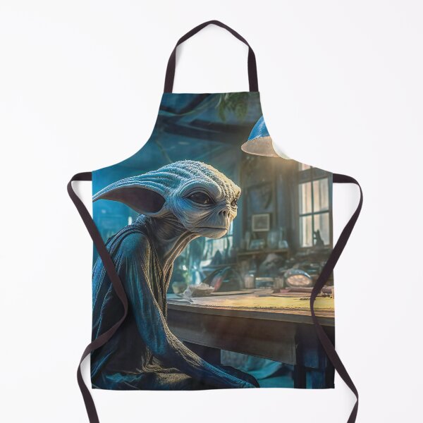 Item preview, Strange Alien Being At A Table designed and sold by AdrianGrosu.