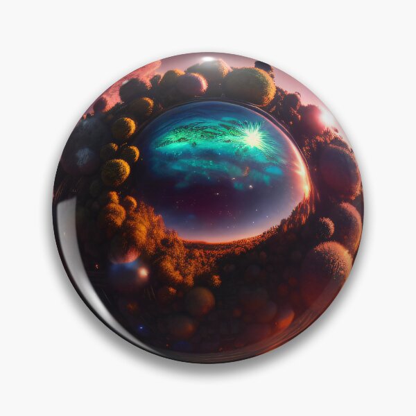 Artikelvorschau, Exoplanet Kepler-90I sureal, fiktiv, bunt. entworfen und verkauft von ArtCreator2023.
