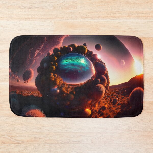 Item preview, Exoplanet Kepler-90I sureal, fictional, colorful. designed and sold by ArtCreator2023.