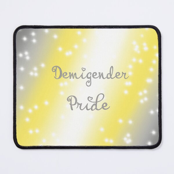 Item preview, Demigender Pride Merch With Sparkle / Glitter Effect designed and sold by ArtbyDannyGavin.