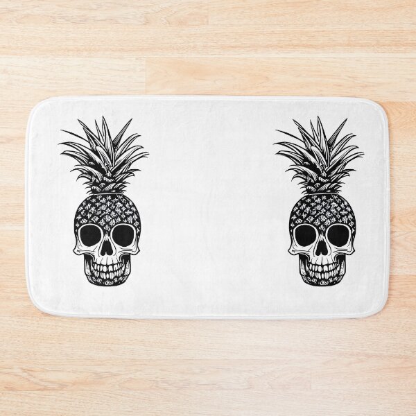 Item preview, pineapple skull  designed and sold by jkrphoto.