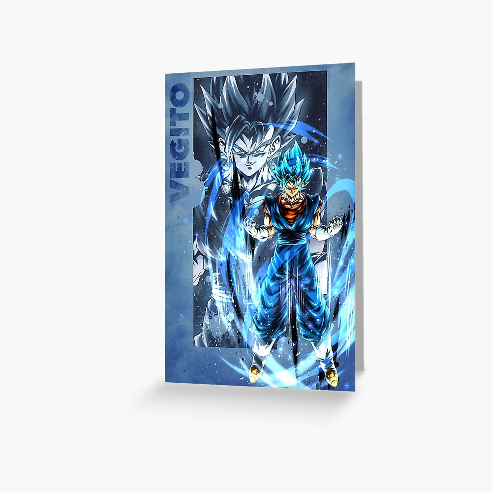 Vegito Blue and Gogeta Blue Wallpaper Poster Canvas