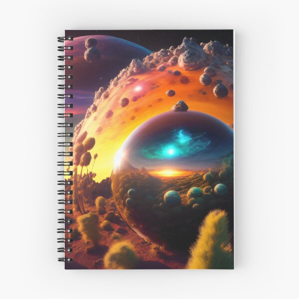 Item preview, Exoplanet Kepler-90J sureal, fictional, colorful. designed and sold by ArtCreator2023.