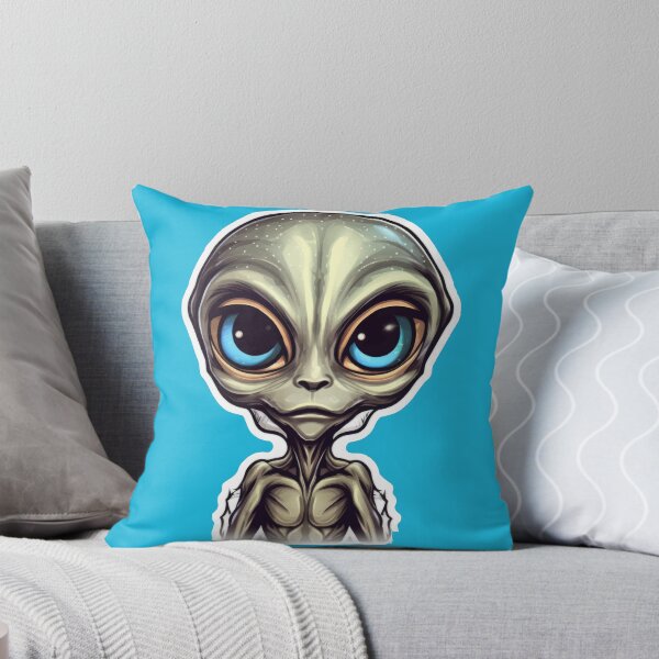 Item preview, Cosmic Encounter: Green Alien Sticker designed and sold by BlahNM505.