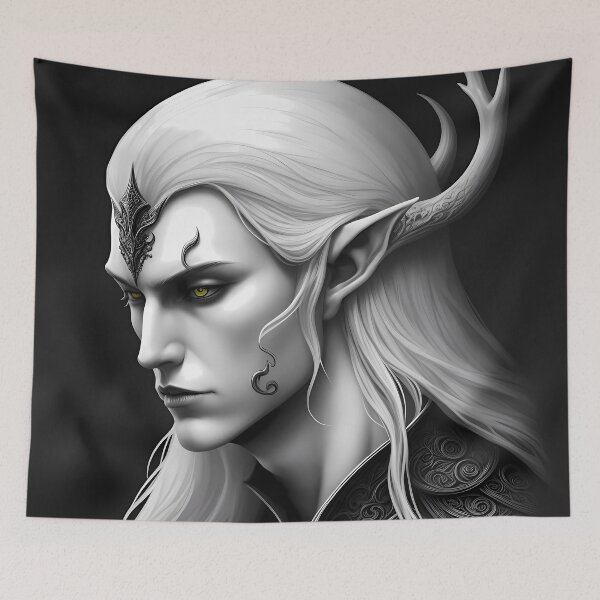 Item preview, Dark Fantasy Male Marbleborn Character 51 designed and sold by Inspire-Imagery.
