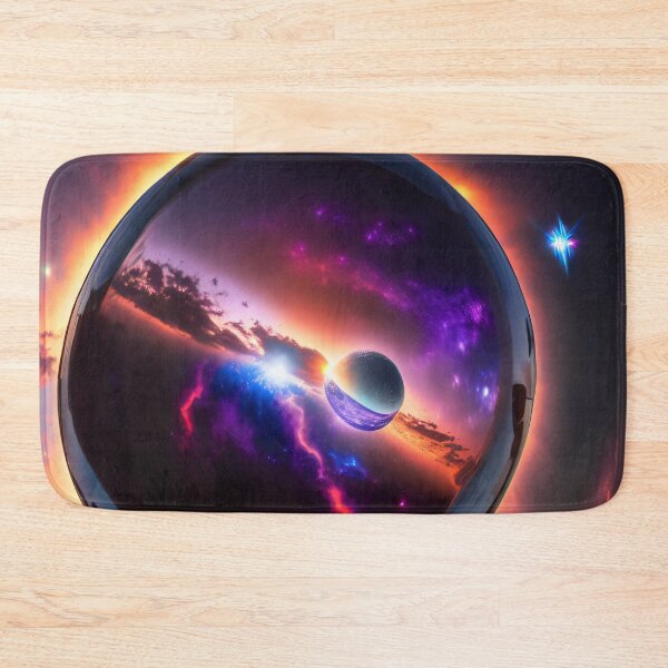 Item preview, Exoplanet Kepler-90K sureal, fictional, colorful. designed and sold by ArtCreator2023.