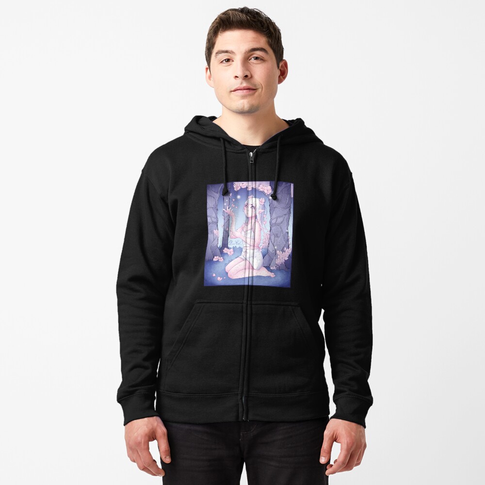 Item preview, Zipped Hoodie designed and sold by devicatoutlet.