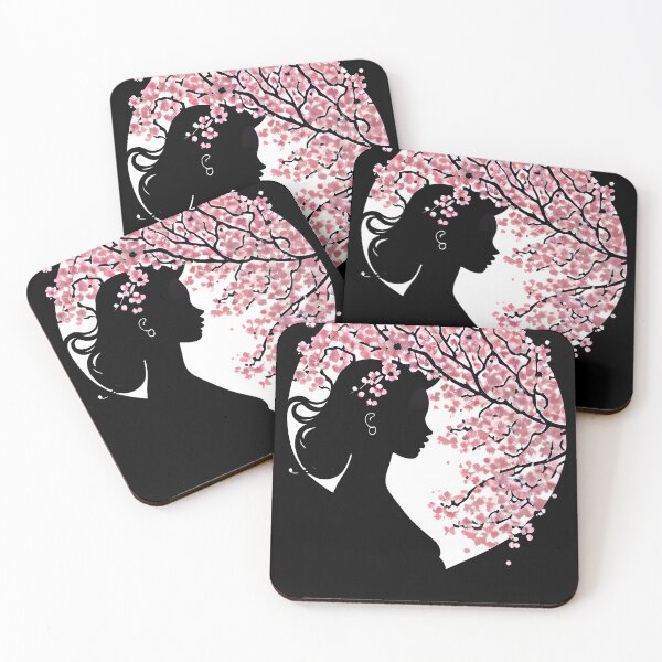 Item preview, Girl against light in a cherry blossom tree designed and sold by ViktorVigo.