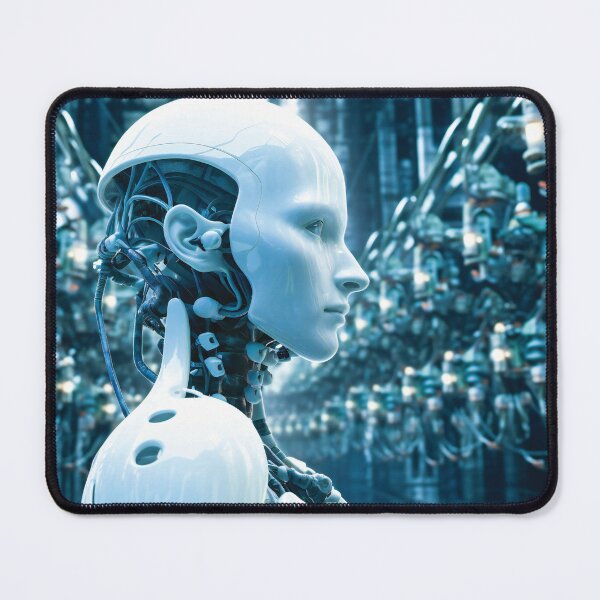 Item preview, Feminine Android In A Technology Setup designed and sold by AdrianGrosu.