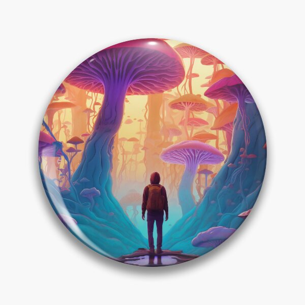 Item preview, Psychedelic mysterious vision designed and sold by Shroomworlds.