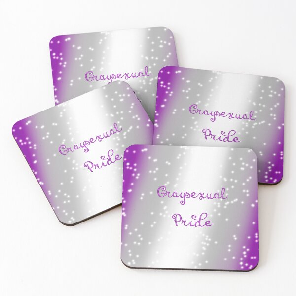 Item preview, Graysexual Pride Merch With Sparkle / Glitter Effects designed and sold by ArtbyDannyGavin.