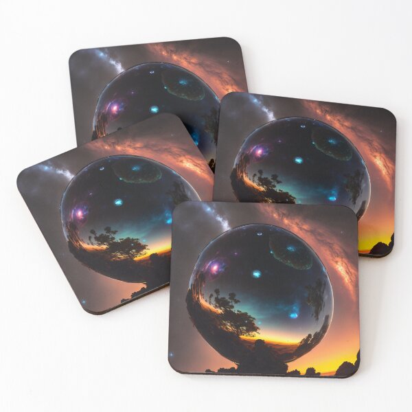 Item preview, Exoplanet Kepler-90L sureal, fictional, colorful. designed and sold by ArtCreator2023.