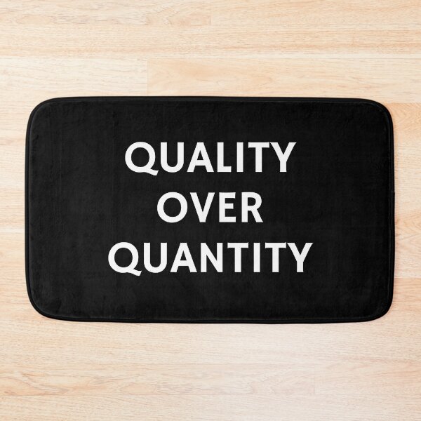 Item preview, Quality Over Quantity designed and sold by Inspirationmotivation.