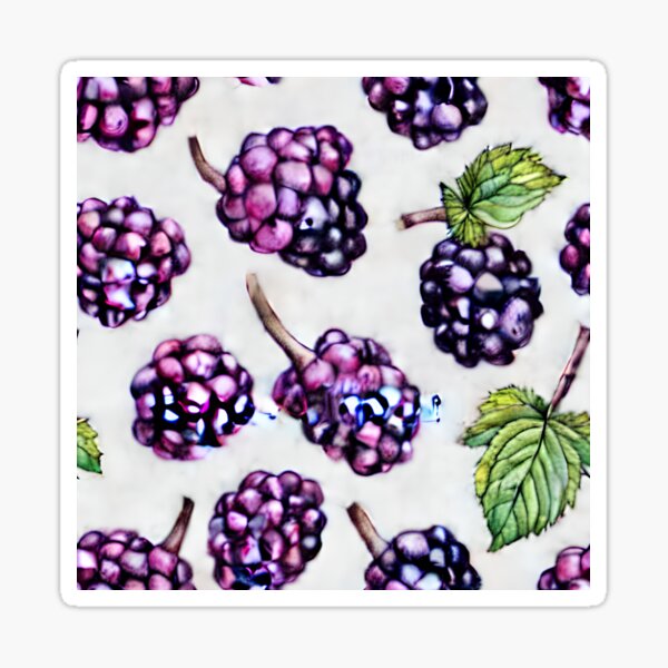 Artikel-Vorschau von Boysenberry-Druck 2, designt und verkauft von BeansHotTees.