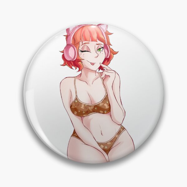 Item preview, Redhead Streamer cute bears bikini girl Kimberly designed and sold by Markylv.