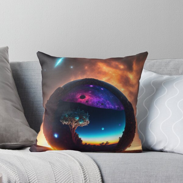 Item preview, Exoplanet Kepler-90M sureal, fictional, colorful. designed and sold by ArtCreator2023.