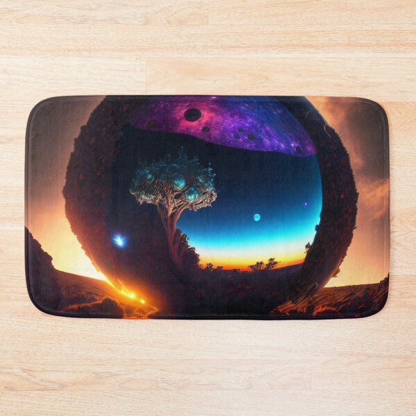Item preview, Exoplanet Kepler-90M sureal, fictional, colorful. designed and sold by ArtCreator2023.