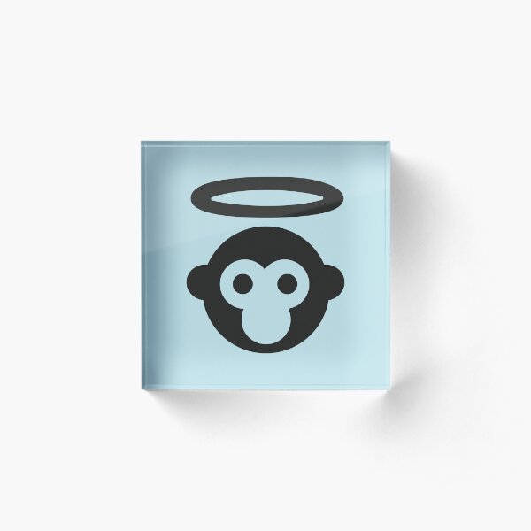 Monkey Gone to Heaven Acrylic Block