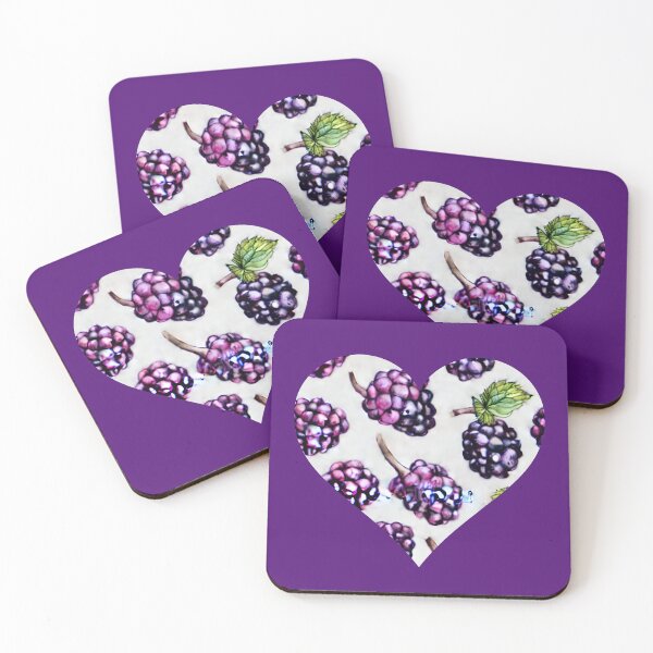 Item preview, Boysenberry Blackberry Heart designed and sold by BeansHotTees.