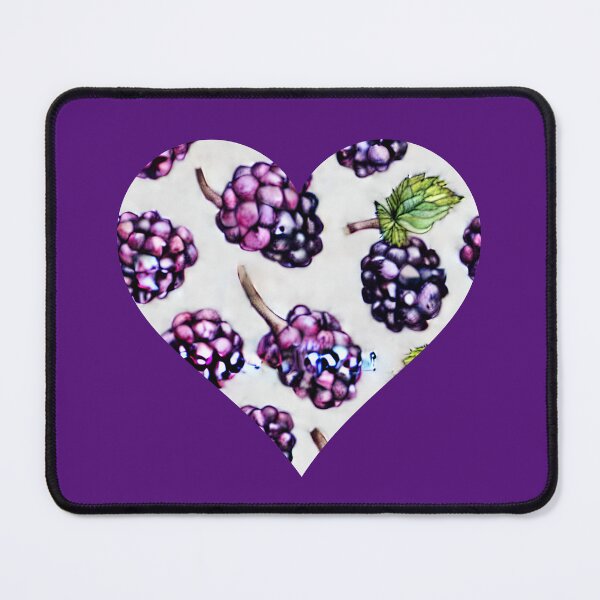 Item preview, Boysenberry Blackberry Heart designed and sold by BeansHotTees.