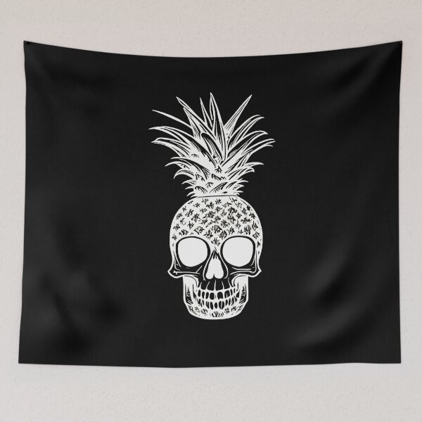 Item preview,  pineapple skull  designed and sold by jkrphoto.