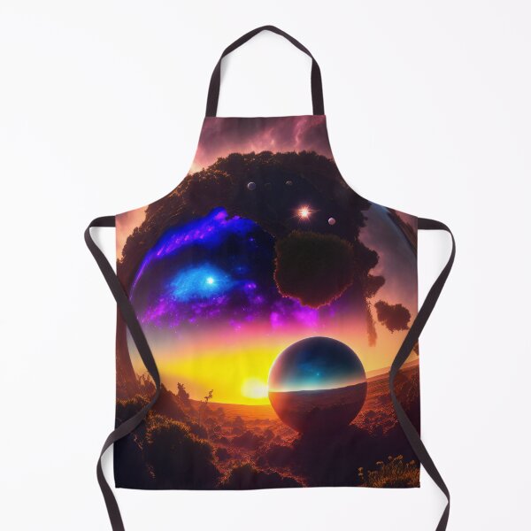 Item preview, Exoplanet Kepler-90N sureal, fictional, colorful. designed and sold by ArtCreator2023.