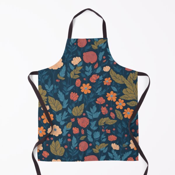Item preview, flowers patten orange red blue designed and sold by jkrphoto.