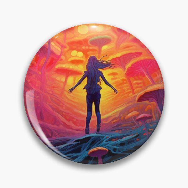 Item preview, Psychedelic Mystical Vision designed and sold by Shroomworlds.