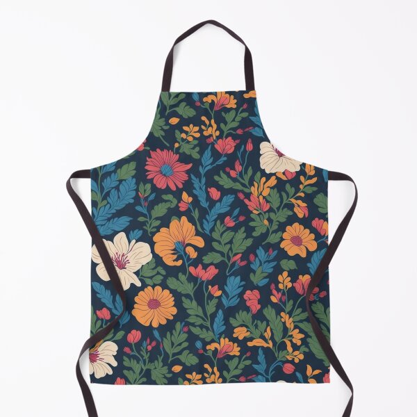 Item preview, flowers patten orange red blue designed and sold by jkrphoto.