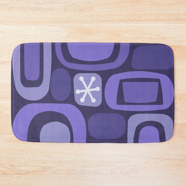 Artikelvorschau, Atomic Age Art Fieldstones Indigo entworfen und verkauft von thepixelgarden.