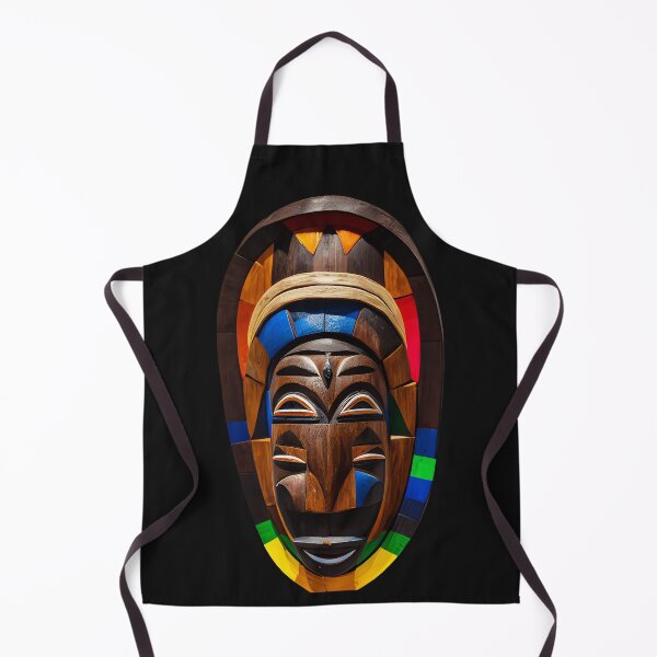 Item preview, african mask designed and sold by lafranc.