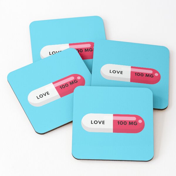 Item preview, Love Pill Art Print designed and sold by Molly Made.