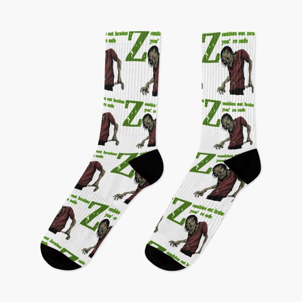 Item preview, Zombies eat brains, youre safe designed and sold by horvath019.