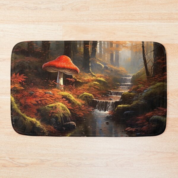 Item preview, colorful mystic autumn fantasy forest designed and sold by Picture-Art.