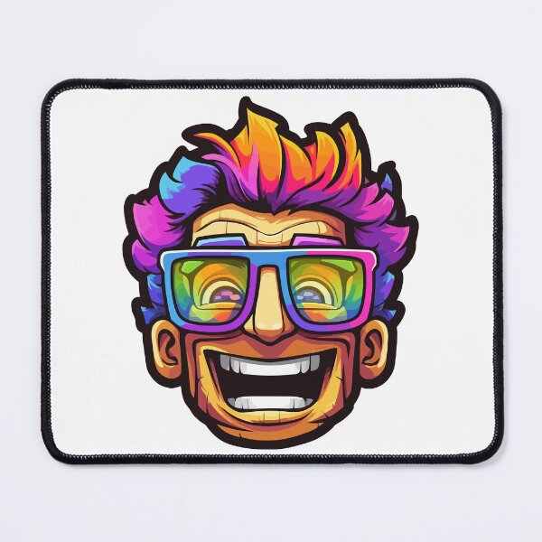 Item preview, Nerd Face Emoji designed and sold by Artwyz.